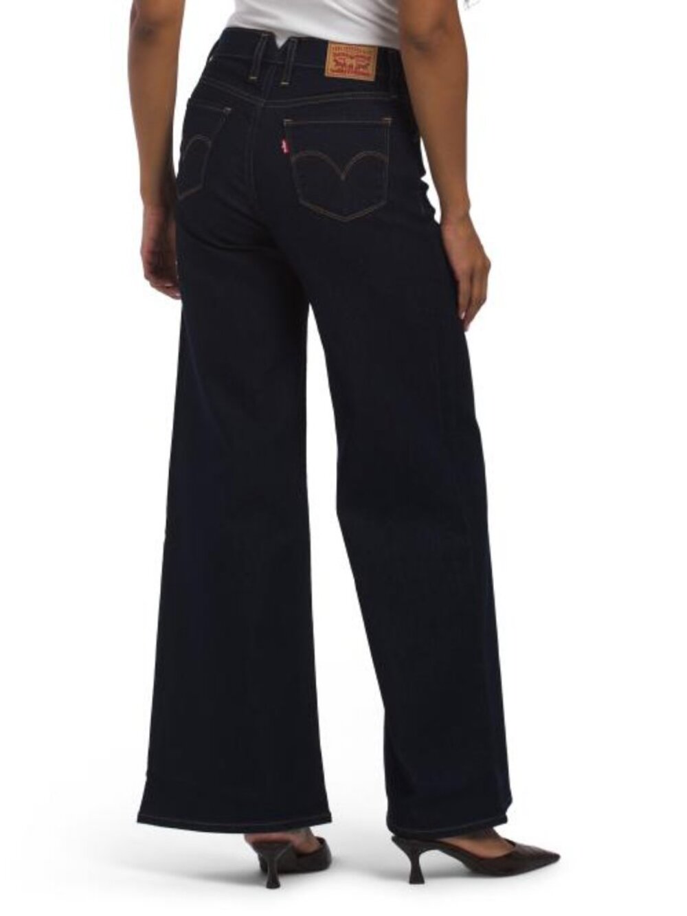 LEVIS 318 Styled Shaping Wide Leg Jeans - Picture 2 of 3